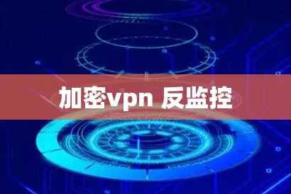加密vpn 反监控 加密vpn 反监控